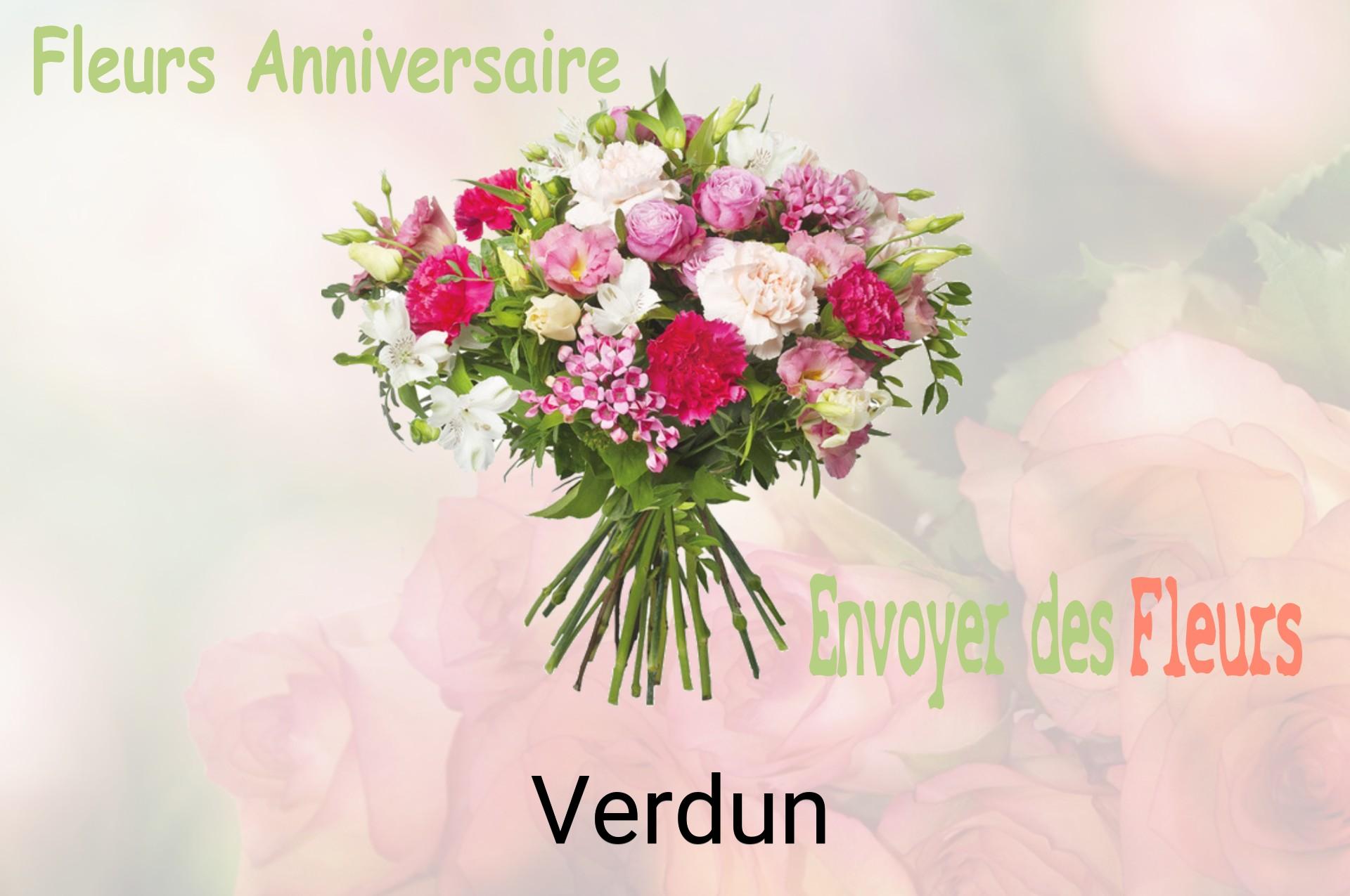 Bouquet de fleurs d’anniversaire livré à Verdun